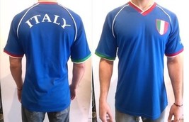 ITALY Soccer Jersey Mens Italy Short sleeve Soccer team Jersey S-2X #1 - £15.94 GBP