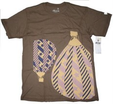 Mens blue brown  short sleeve T shirt  by HOT AIR M-2XL - £14.09 GBP