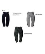 Black slim fit jogger pants Men&#39;s Jogger fashion sweat pants M-2XL #1 - £15.03 GBP