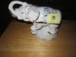 Elephant Figurine Elephant Decorative Figurine Elephant Home Decor #51 - $7.84