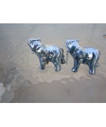 Elephant with Calf Figurine Miniature Figure Elephant Decorative Figure #27 - £5.37 GBP