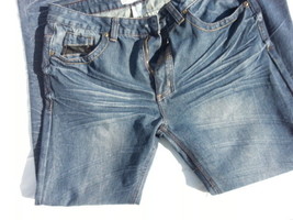 Mens Blue Denim J EAN Pants Most Ofcl Seven Blue Denim J EAN S Pants 34 Wx32 L - £15.61 GBP