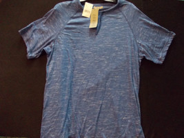 Blue short sleeve casual shirt Signify blue short sleeve T shirt Blue shirt XL - £11.81 GBP