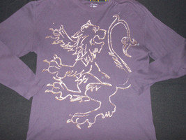 Burgundy long sleeve thermo t shirt Sean John long sleeve Thermal T shirt L - $19.59