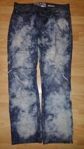 Kenneth Cole Blue Denim J EAN Pants Blue Distressed Denim J EAN Pants 32 Wx30 L - £15.76 GBP