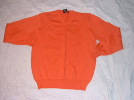 Orange long sleeve V neck sweater by WXY Orange long sleeve sweater Larg... - £16.32 GBP