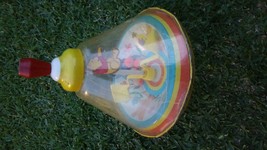 Vintage Ohio Art Winnie The Pooh Disney Spinning Top Wood Handle - £15.41 GBP