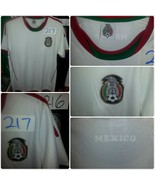 Mexico short sleeve soccer jersey White Mexico Soccer Jersey Soccer Jers... - £20.99 GBP