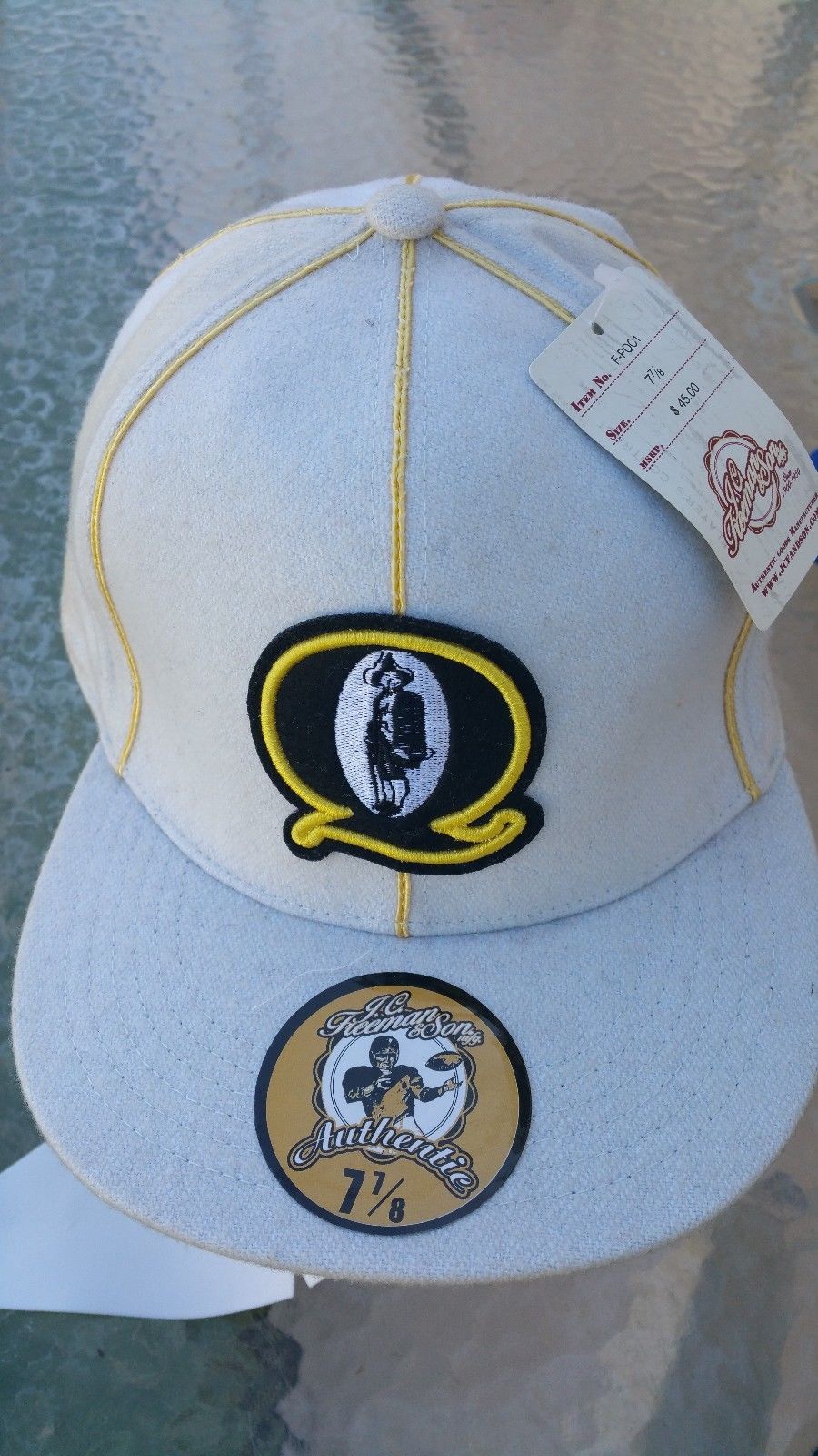 Primary image for American Professional Football League Pennsylvania Quakers Baseball Hat SZ 7 7/8