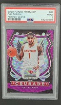 2020 Panini Prizm DP Purple Wave #87 Obi Toppin RC Rookie PSA 9 *Only 12 Higher* - £18.79 GBP