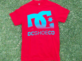 Dc Shoe Co. Dc Shoe Red Short Sleeve Skater T Shirt  Dc Shoe Red T  Shirt S - £11.38 GBP