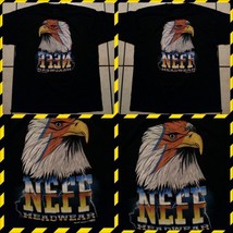 NEFF Black Short sleeve T-Shirt Neff Eagle print  short sleeve T shirt  XL NWOT - £13.48 GBP