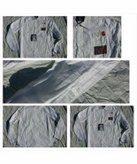 Parish Nation White Long sleeve button up shirt Roll up sleeves button u... - $14.70