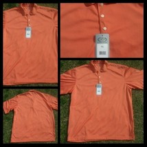 Game Time Salmon Pink Short Sleeve Polo Shirt Radid Dry Tech Polo Shirt Xl Nwt - £14.80 GBP