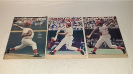 Cincinnati Reds Scorebook 1977 Lot of 3 Rose Driessen Norman - £14.36 GBP