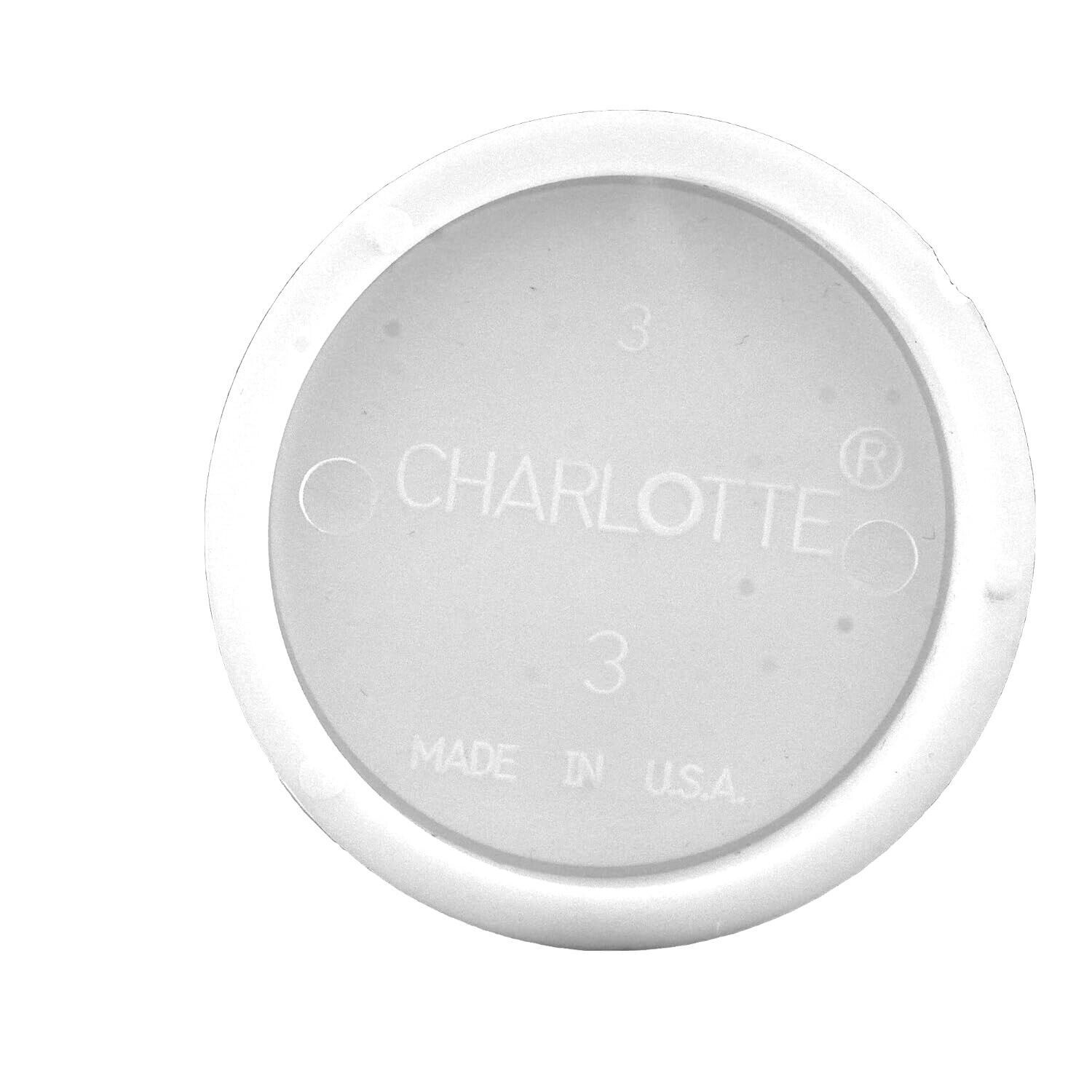 Charlotte Pipe 00131 1000 PVC Test Cap 3&quot; D - $6.93