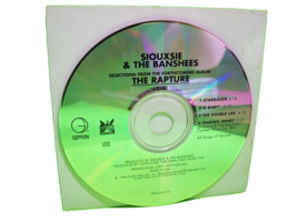 Siouxsie &amp; The Banshees ‎Selections From Album The Rapture CD Promo Post-Punk - £19.79 GBP