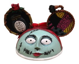 Disney Parks Sally Nightmare Before Christmas Mickey Mouse Ears Hat Orna... - £40.32 GBP
