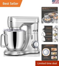 10-Speed Stand Mixer with 5QT Stainless Steel Bowl - Effortless Kitchen ... - $134.99