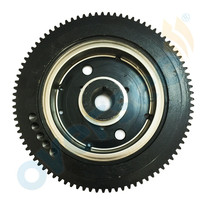 66T-85550-10 Electrical Start Flywheel For Yamaha Outboard 2T E40X 40XMH Rator - £129.21 GBP