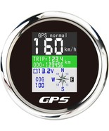 316 Stainless Steel GPS Speedometer Gauge Digital 85mm For Marine Boat Y... - €55,56 EUR