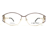 Caviar Eyeglasses Frames M2618 C16 Brown Gold Sparkly Crystals 54-13-135 - $92.86