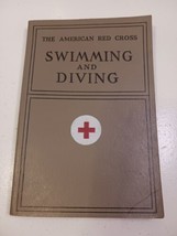 Vintage The American Red Cross Swimming And Diving Book - £7.77 GBP