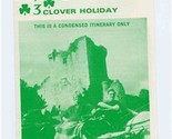 Irish Aer Lingus 1967 Escorted Cartans Tour Brochure Ireland Airline  - $13.86