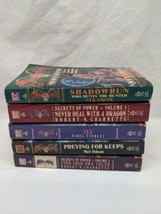 Lot Of (5) Shadowrun Sci-Fi Fantasy Novels 2XS Never Deal With A Dragon Preying - £63.15 GBP