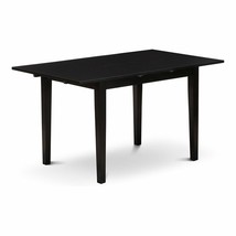 Norfolk Rectangular Wood Dining Table In Black - £248.28 GBP