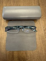 BCBG Maxazria Eyeglass Frames ONLY Minerva Green 52-16-135 FLEX HINGE 135mm - $44.55