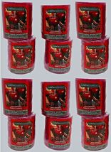 ( Lot 12 ) Luminessence Apple Cinnamon Pillar Candles, Great Scent! 7 oz... - $36.51