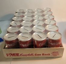 Case of 24 Campbell's Soup Can Banks Marking 125th Anniversary image 6