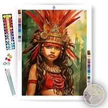 Mayan Princess - Paint by Numbers - £23.51 GBP+
