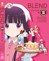 DVD ANIME DVD Blend-S Complete TV Series Vol.1-12 End Region All + Free Shipping - £22.77 GBP