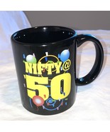 Coffee or Cocoa Mug  NIFTY @ FIFTY  NEW - $189.41 MXN