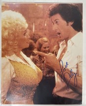 Dolly Parton &amp; Sylvester Stallone Signed Autographed Glossy 8x10 Photo COA/HOLO - £157.31 GBP