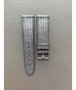 Gray Genuine Lizard Leather Watch Strap Band Custom Sizes 16 17 18 19 20... - $844.69 MXN