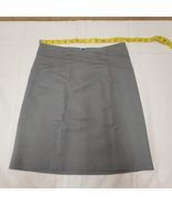 Banana Republic Mini Pencil Skirt sz 0 Green FADING RIM Inner Slip Criss... - $12.59