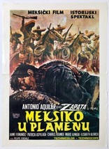 Original Movie Poster Emiliano Zapata Felipe Cazals Antonio Aguilar 1970 - £110.97 GBP