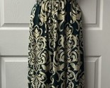 Unbranded Silk Blend Sundress Womens Medium- Large Knit Swirl Green Yellow - $19.75