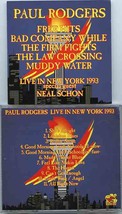 Paul Rodgers - Live In New York 1993 ( with guest Neal Schon ) - £17.98 GBP