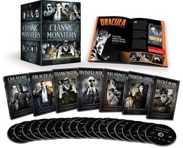 Universal Classic Monsters Complete 30-Film Collection Sealed Box Set New - £43.02 GBP