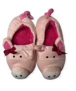 Kids Plush Pig Scuff Slippers 11-12 - £8.54 GBP