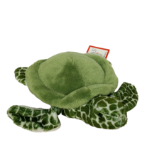 Douglas Cuddle Toy Tillie Green Sea Turtle Ocean Plush Stuffed Animal 2014 7&quot; - £19.57 GBP