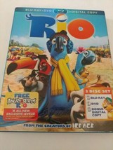 Rio Animated Movie Blu-Ray + DVD Combo Pack  - £3.91 GBP