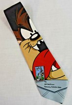 Taz Looney Tunes Stamp Collection Neck Tie 1997 USPS Bugs Bunny - £11.74 GBP