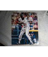 Autographed 8x10 photo Joe Carter Indians blue jays baseball 30-30 club    - $69.99