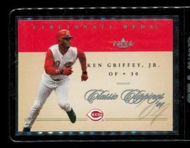 2004 FLEER CLASSIC CLIPPINGS Baseball Card #26 KEN GRIFFEY JR Cincinnati... - $9.89
