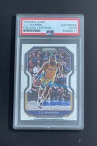 2020-21 Panini Prizm #82 TJ WARREN Signed Rookie Card PSA Slabbed Suns - £39.95 GBP